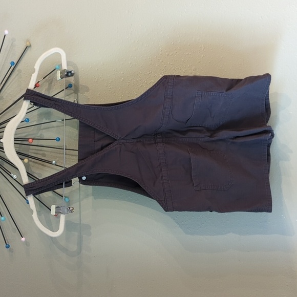 Abercrombie Kids 9/10 Shortalls Gray - Picture 10 of 10